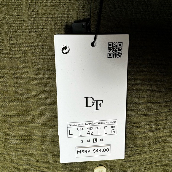 Denim & Flower, large casual button up - Picture 4 of 4